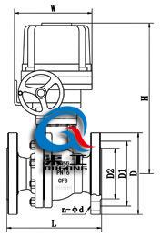 電動調節（jiē）球閥(配HQ執行器)