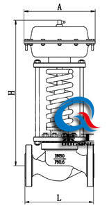 zzyp自力式壓力調節閥 (標準（zhǔn）型) 